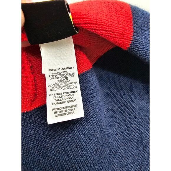 Nike USA Beanie Dri-Fit Red & Blue Knit - Picture 4 of 4